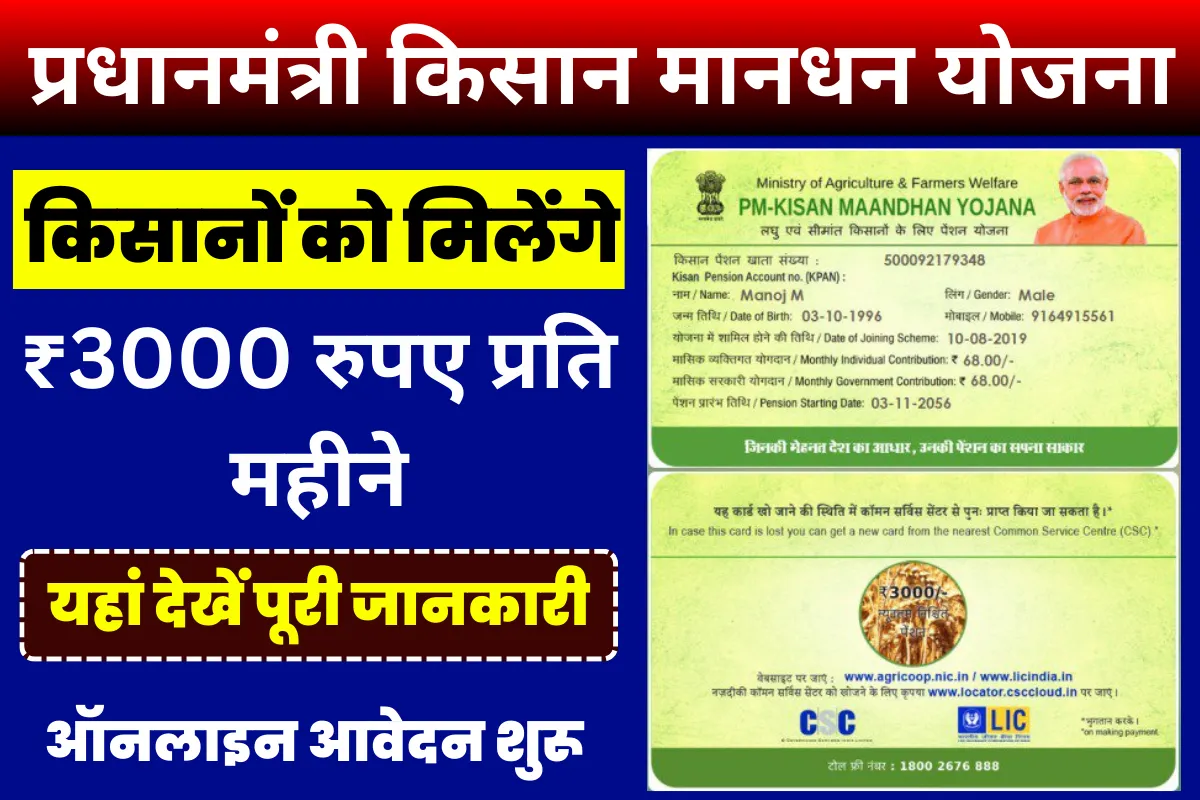 PM Kisan Mandhan Yojana